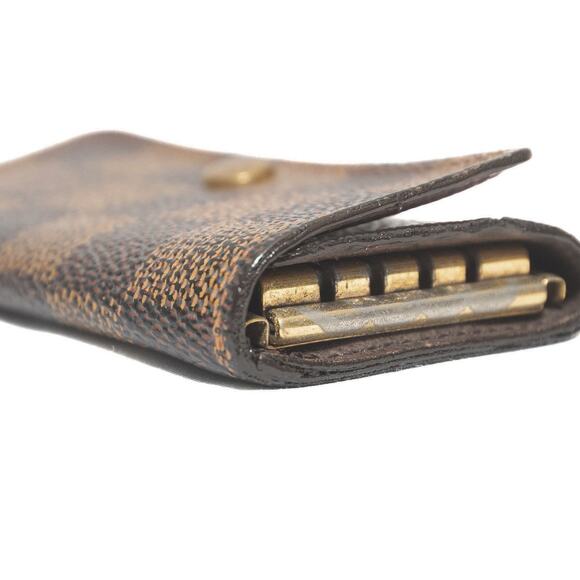 Authentic Louis Vuitton Damier Ebene Multicles 4 Key Holder 2006 France - Picture 10 of 14